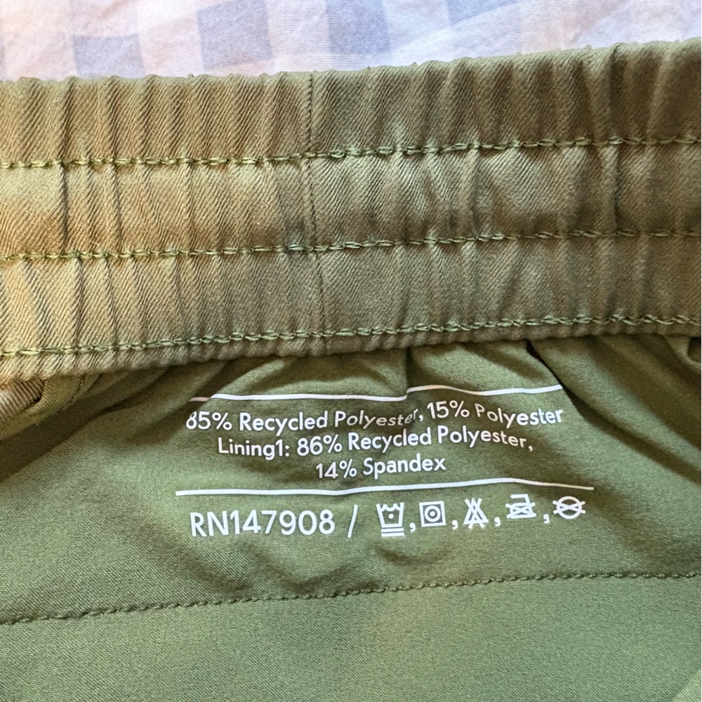 Outdoor Voices Olive Green Track Pants - Picture 8 of 10